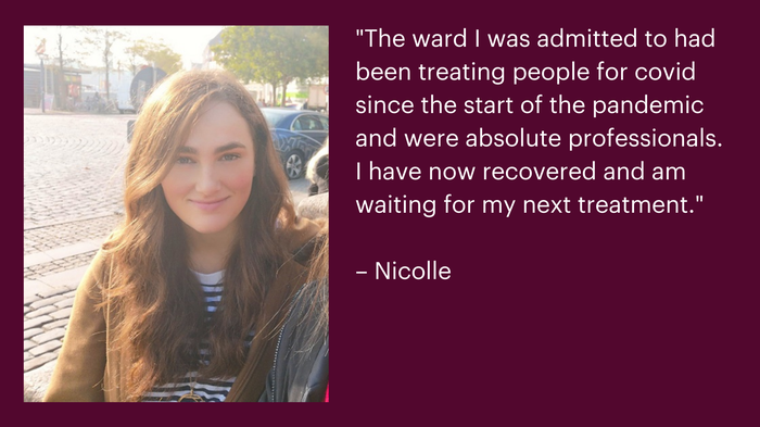 Nicolle, in treatment for ALL