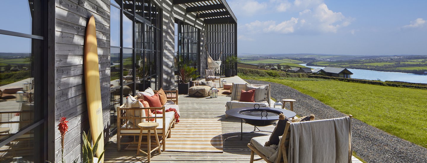 A designer home in the Cornwall countryside